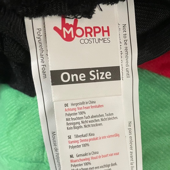 Morph Piggy Back Bavarian Man Halloween Costume OktoberFest One Size Lederhosen - Picture 3 of 4